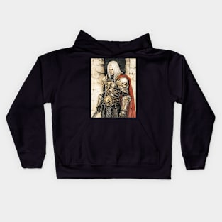 D4 Necromancer Fanart Kids Hoodie